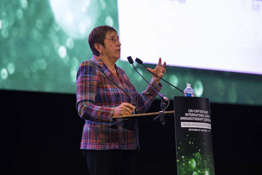 Olivera J. Finn, PhD, discusses epithelial cells and developing a MUC1-targeting vaccine at CICON19