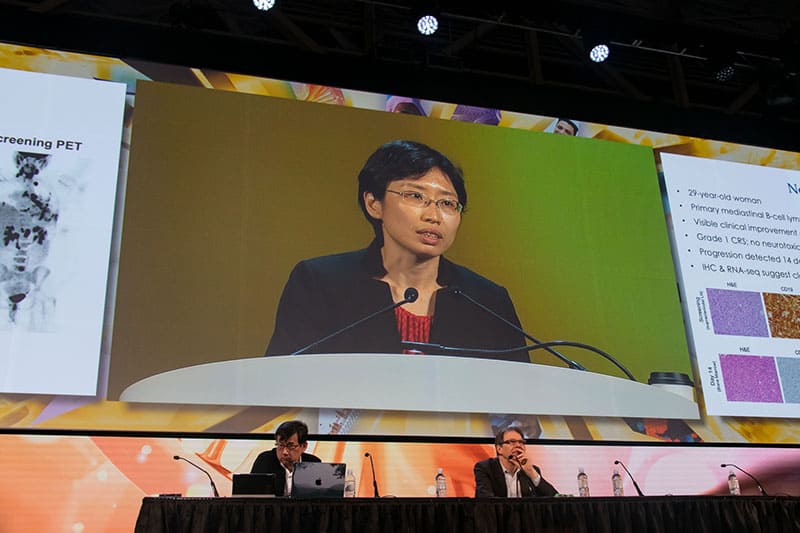 Dr. Yvonne Chen at AACR22. Photo by Arthur Brodsky