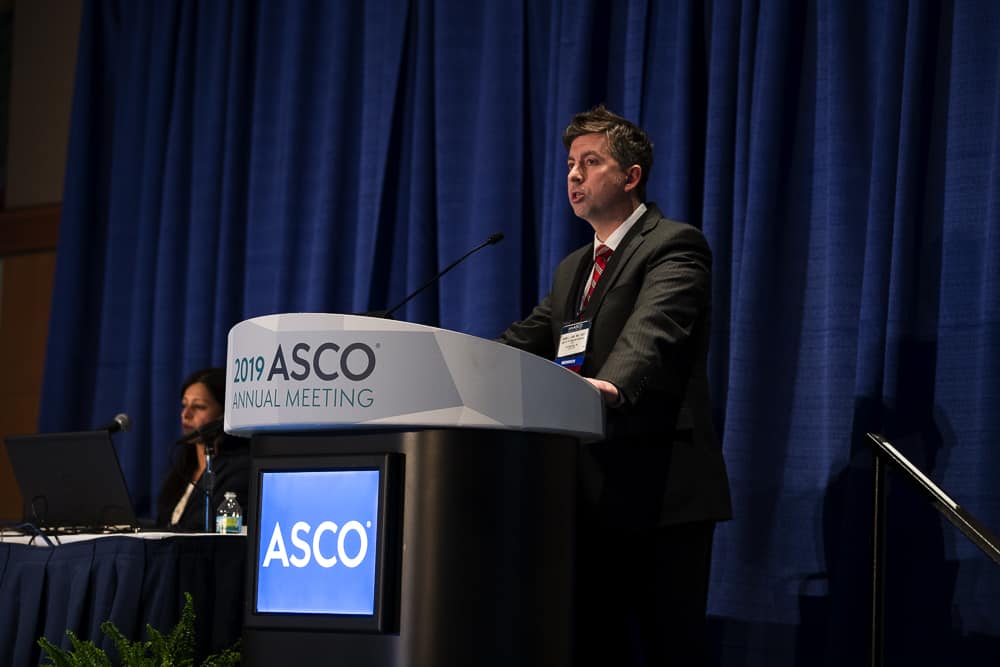 Jason J. Luke, MD, of the University of Pittsburgh Medical Center, highlighted a Phase 3 trial for melanoma at ASCO19.