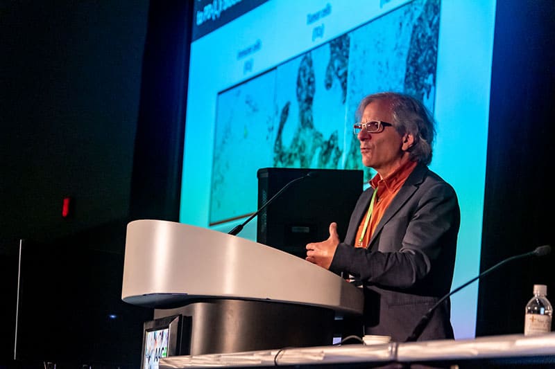 Dr. Ira Mellman at AACR22. Photo by Arthur Brodsky