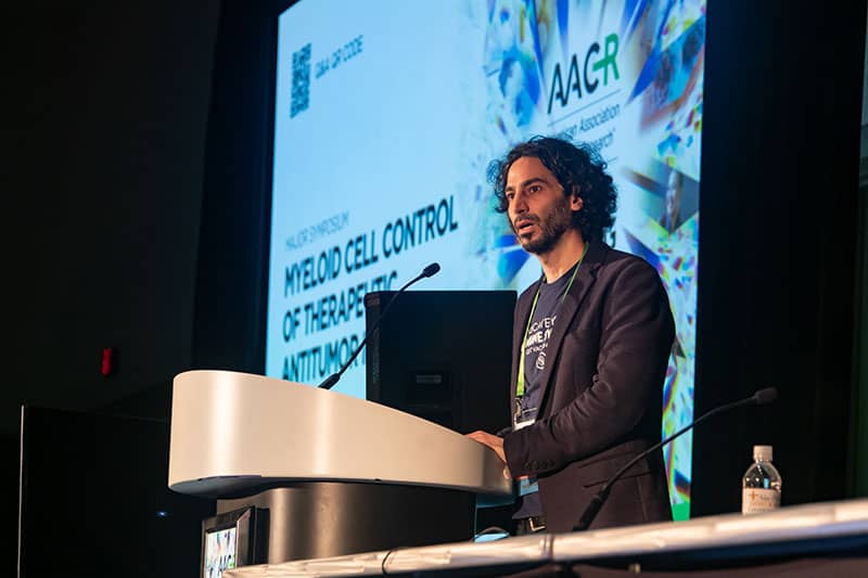 Dr. Brian Brown at AACR22. Photo by Arthur Brodsky