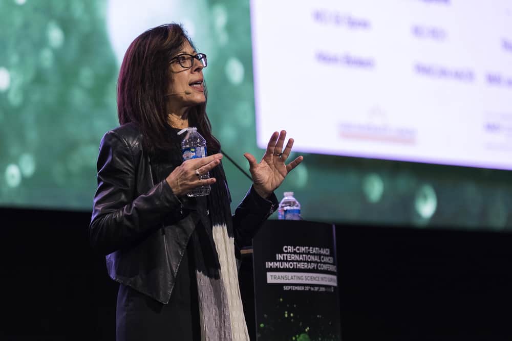 Elizabeth M. Jaffee, MD, delivers the 2019 Coley Lecture at CICON19