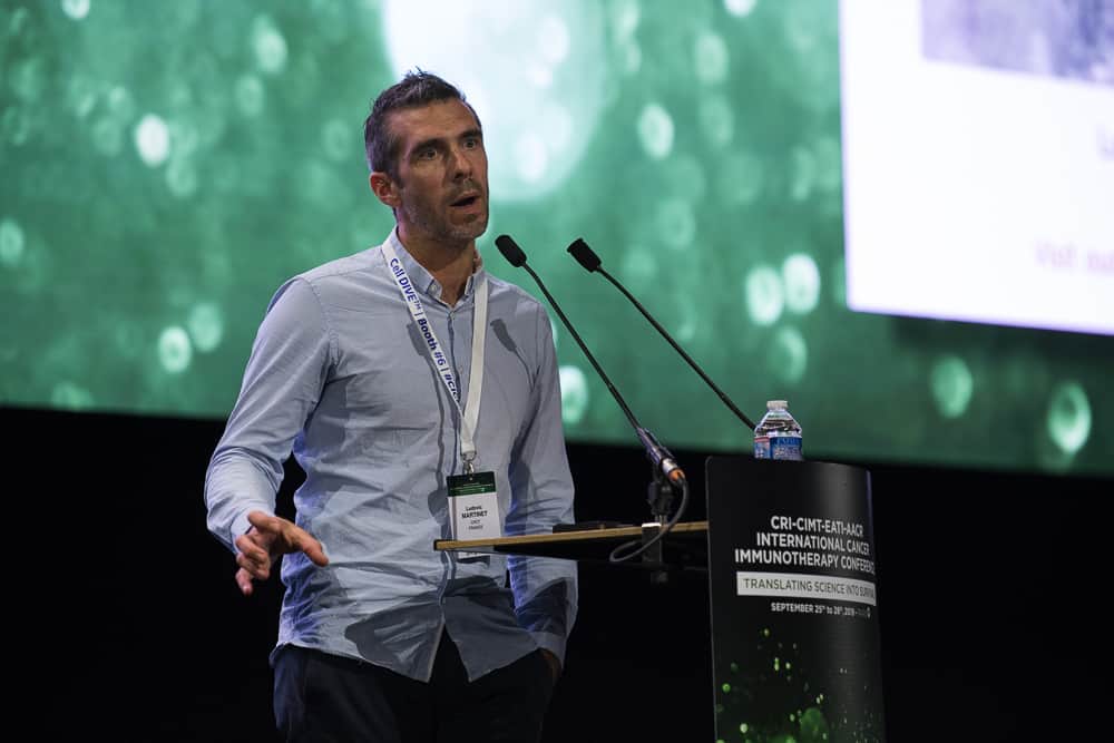 Ludovic Martinet, PhD, highlights how the CD226 activating receptor influences T cell activity at CICON19