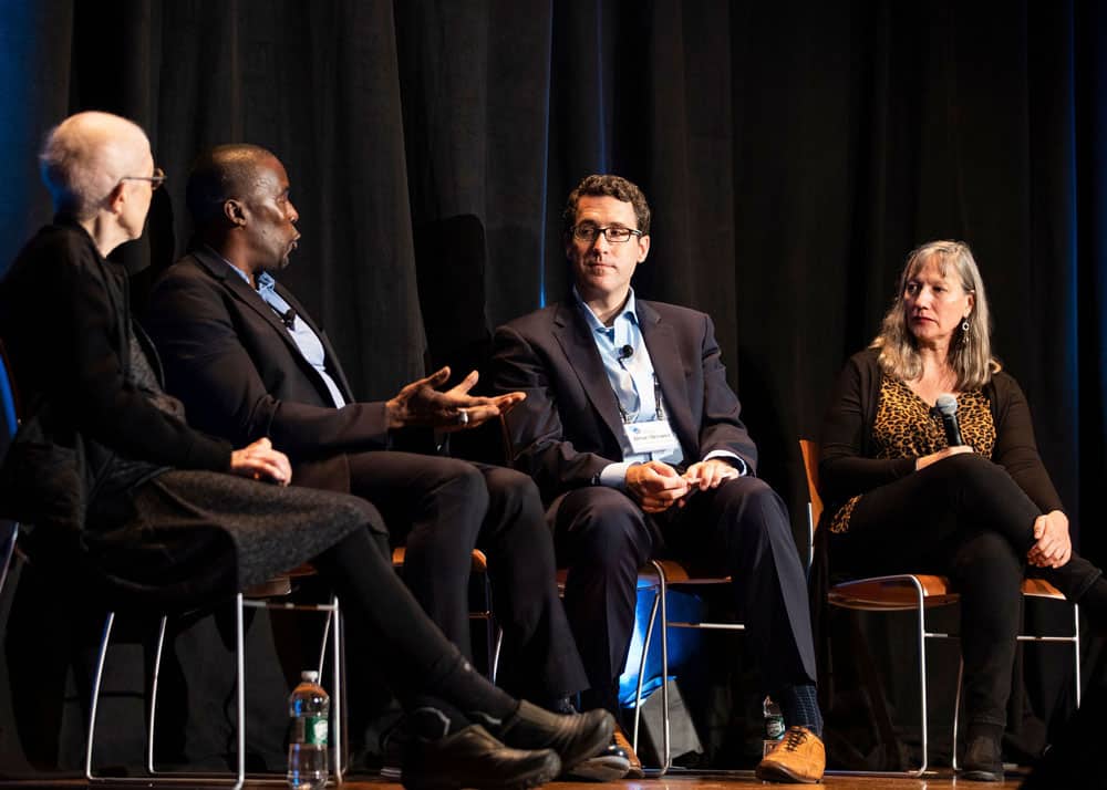 Oswald discussed his experience with immunotherapy on the Patient Perspectives Panel at the Summit. Photo by Hannah Cohen.