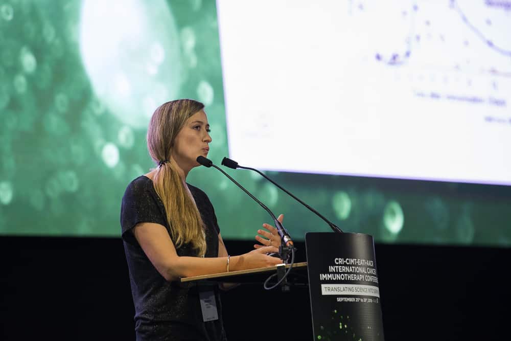 Laurie Menger, PhD, discusses genome-wide screens to identify novel immune checkpoints at CICON19