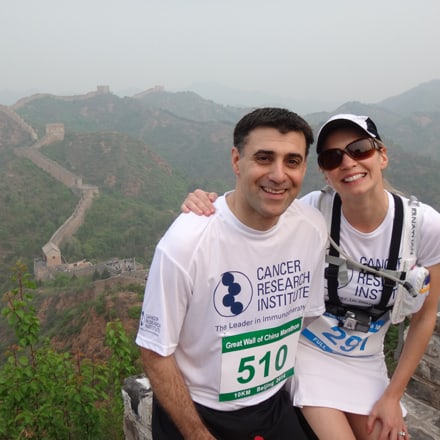 Emma Saunders on the Great Wall