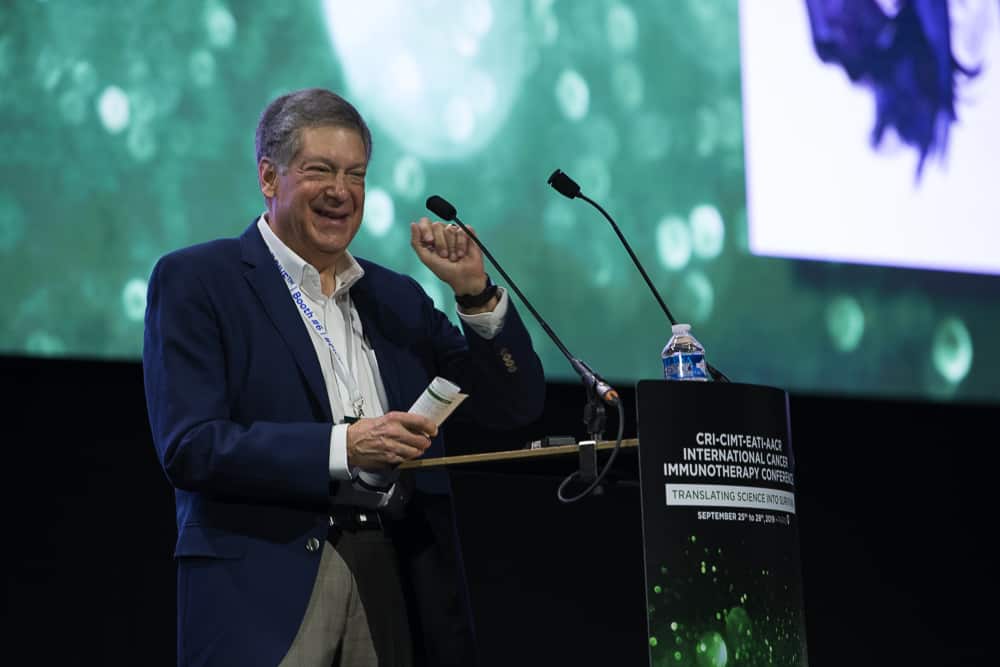 Robert D. Schreiber, PhD, discusses MHC-II-restricted mutated neoantigens at CICON19.