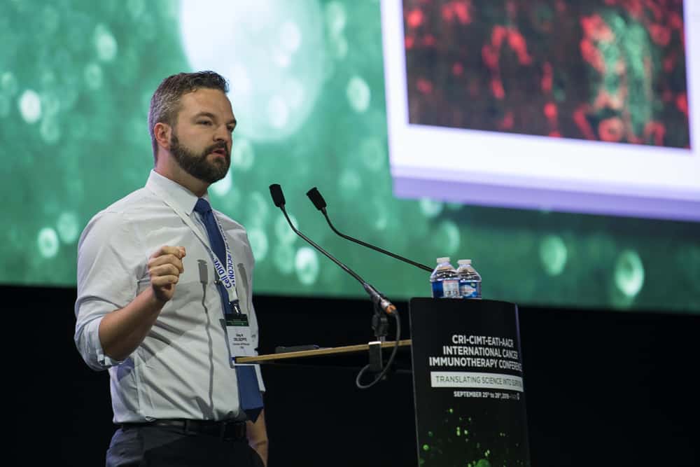 Greg M. Delgoffe, PhD, discusses how metabolism influences T cell exhaustion in the tumor microenvironment at CICON19