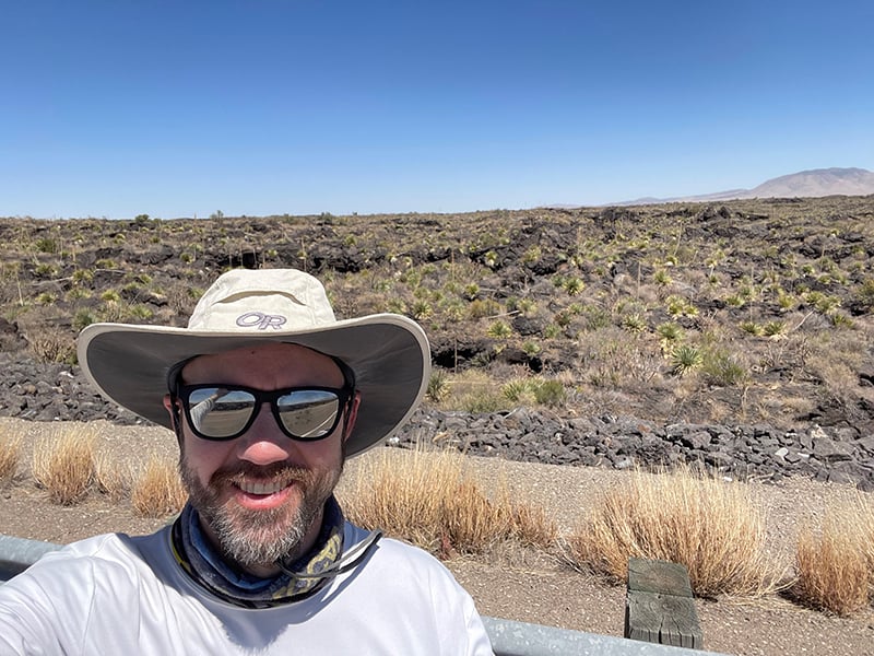 Jarad Schofer walking across America