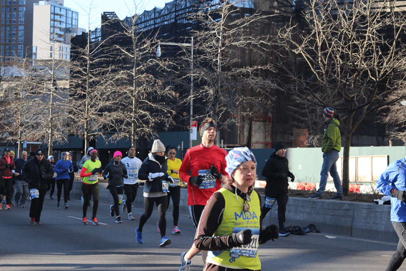 Ralph Sutton runs the 2018 NYC Half Marathon.