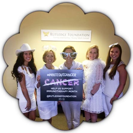 Rutledge Foundation wears white for White Out Cancer Day 2015