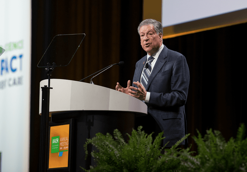 Robert D. Schreiber, PhD, discusses how CD4+ helper T cells promote the priming and activation of CD8+ killer T cells at AACR19.