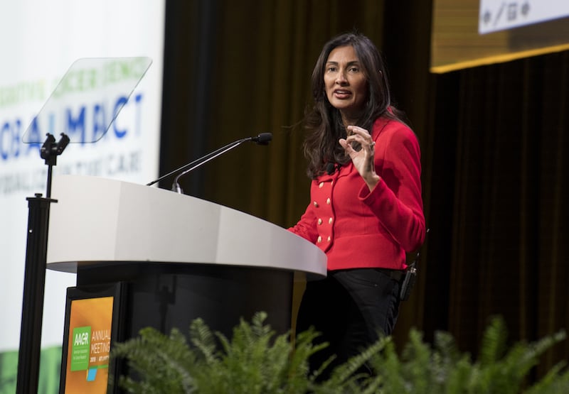 Padmanee Sharma, MD, PhD, of the University of Texas MD Anderson Cancer Center. Photo by Arthur N. Brodsky, PhD
