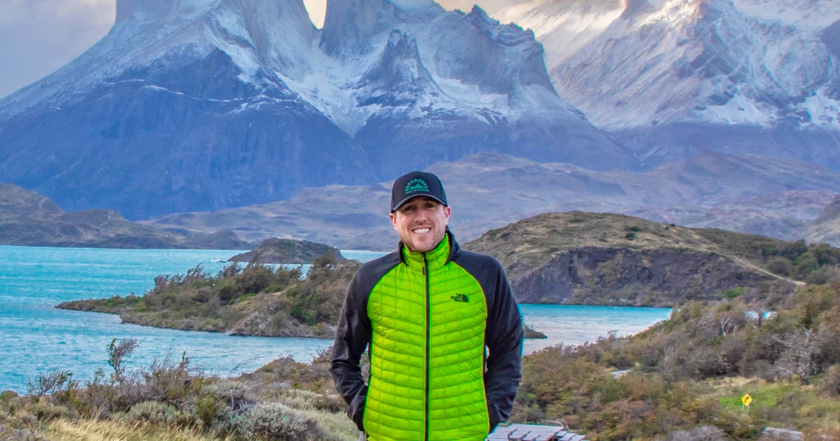 Brendan Connors in Patagonia