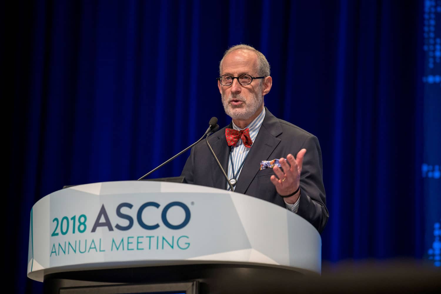 Jeffrey S. Weber speaking at ASCO18