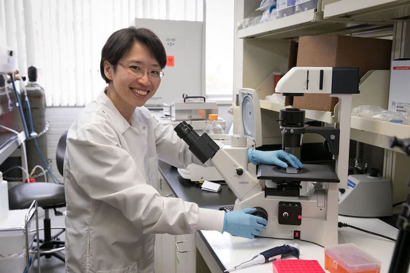 Yvonne Chen, MD, PhD of UCLA. Photo by Reed Hutchinson