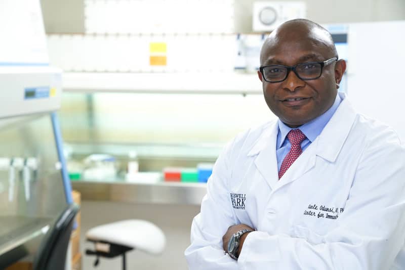 Kunle Odunsi, MD, PhD, the deputy director of the Roswell Park Comprehensive Cancer Center