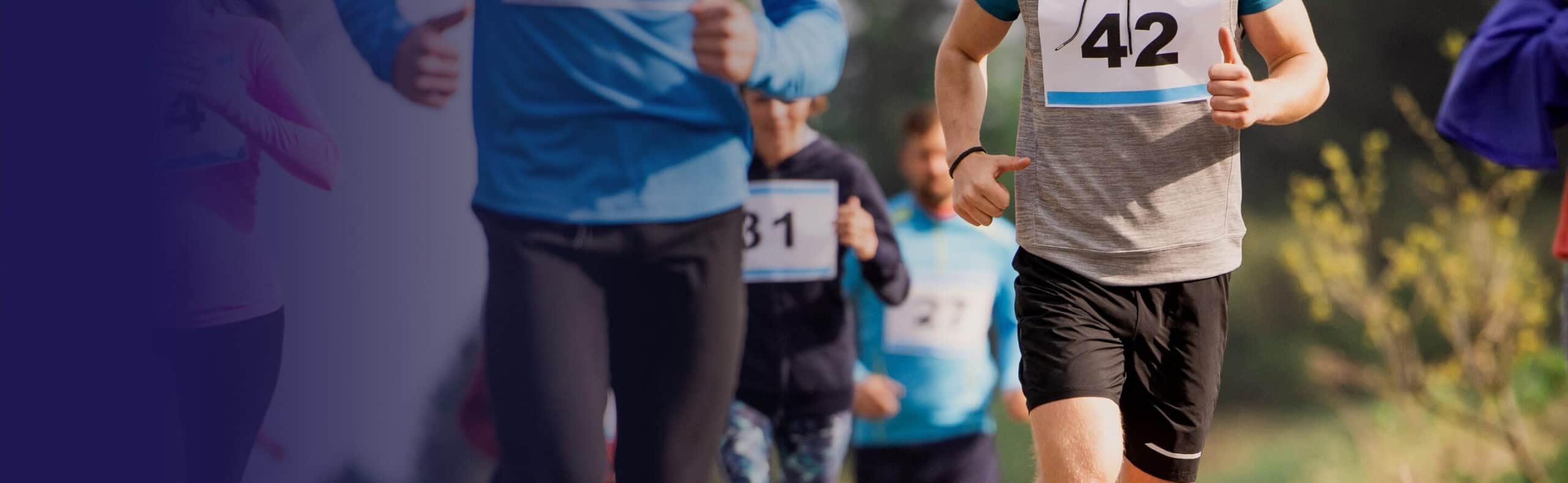 People Running in a Fundraiser Race