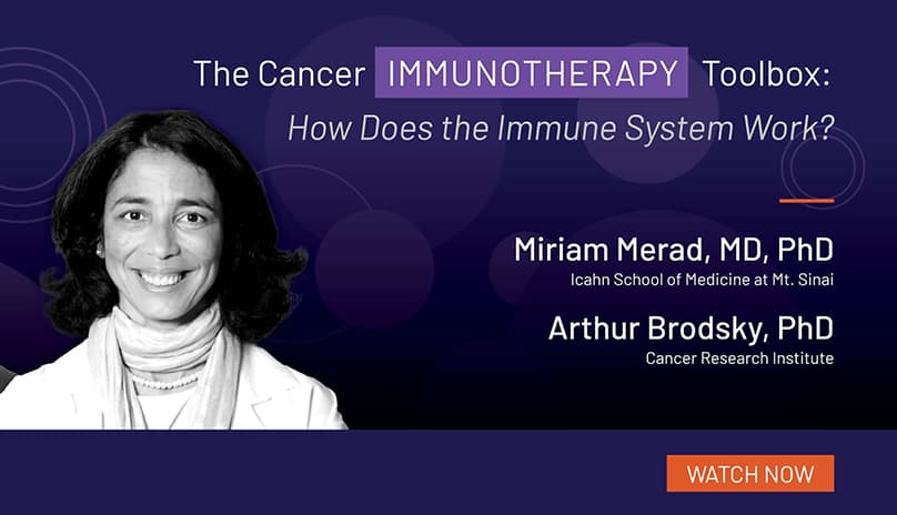 View our webinar with Miriam Merad