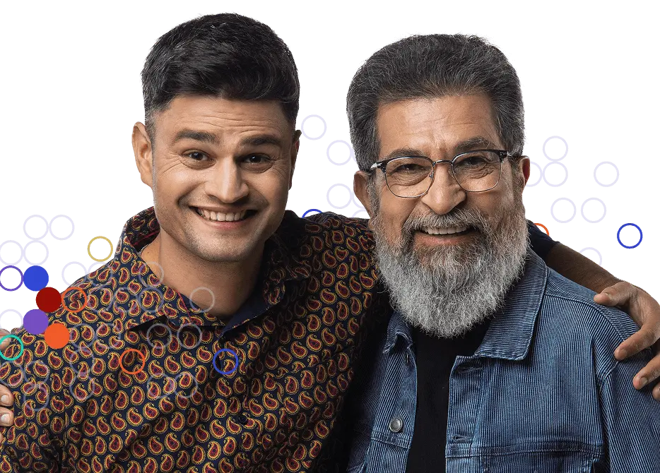 Father and son