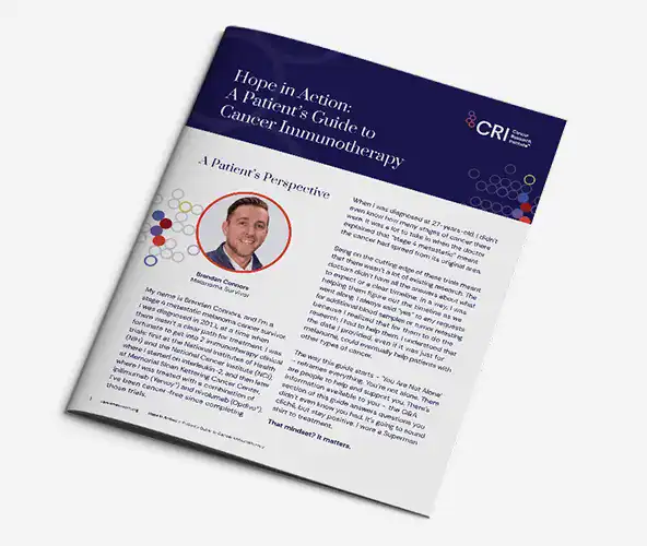 Patient Guide to Immunotherapy cover