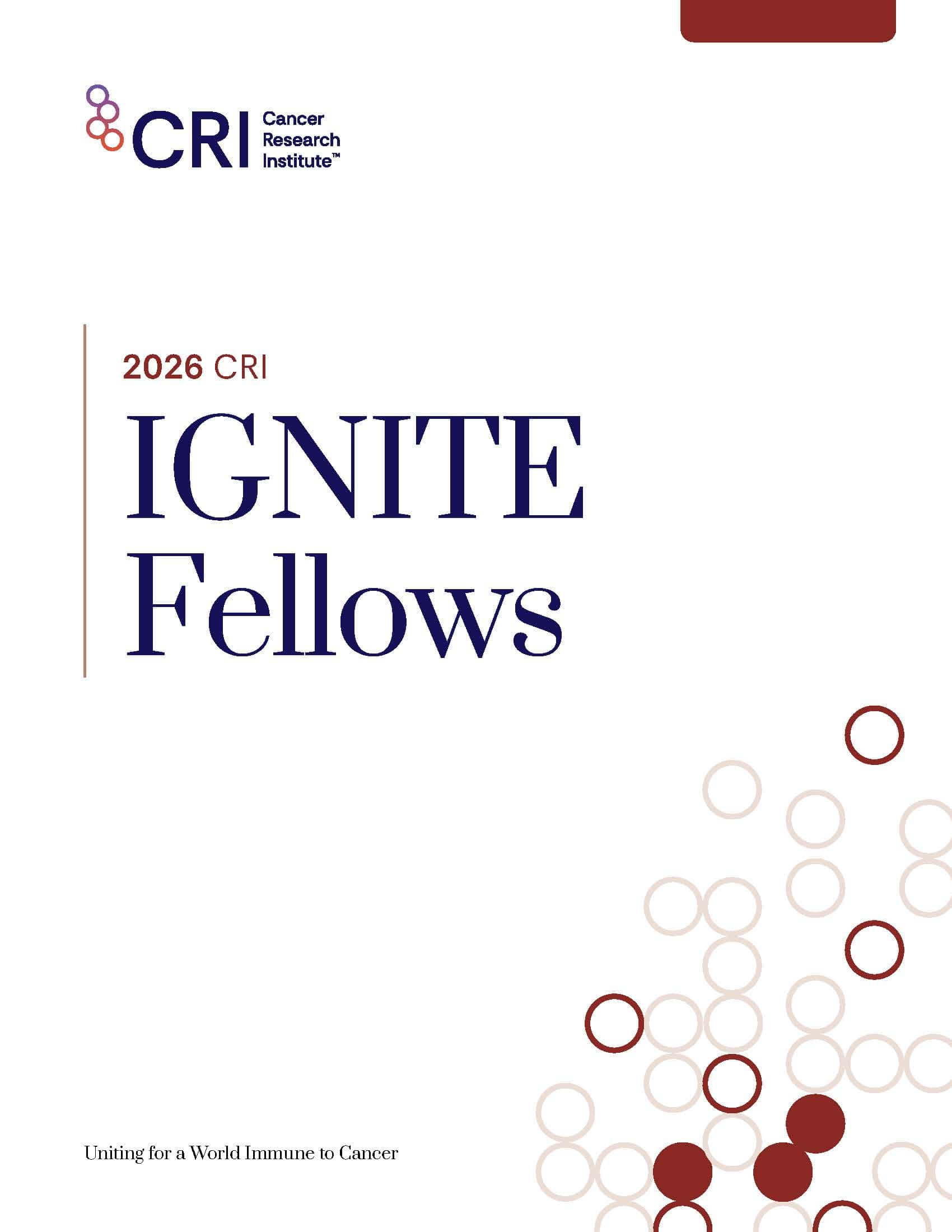 A Promise Made, A Promise Kept: Meet the Inaugural CRI IGNITE Fellows