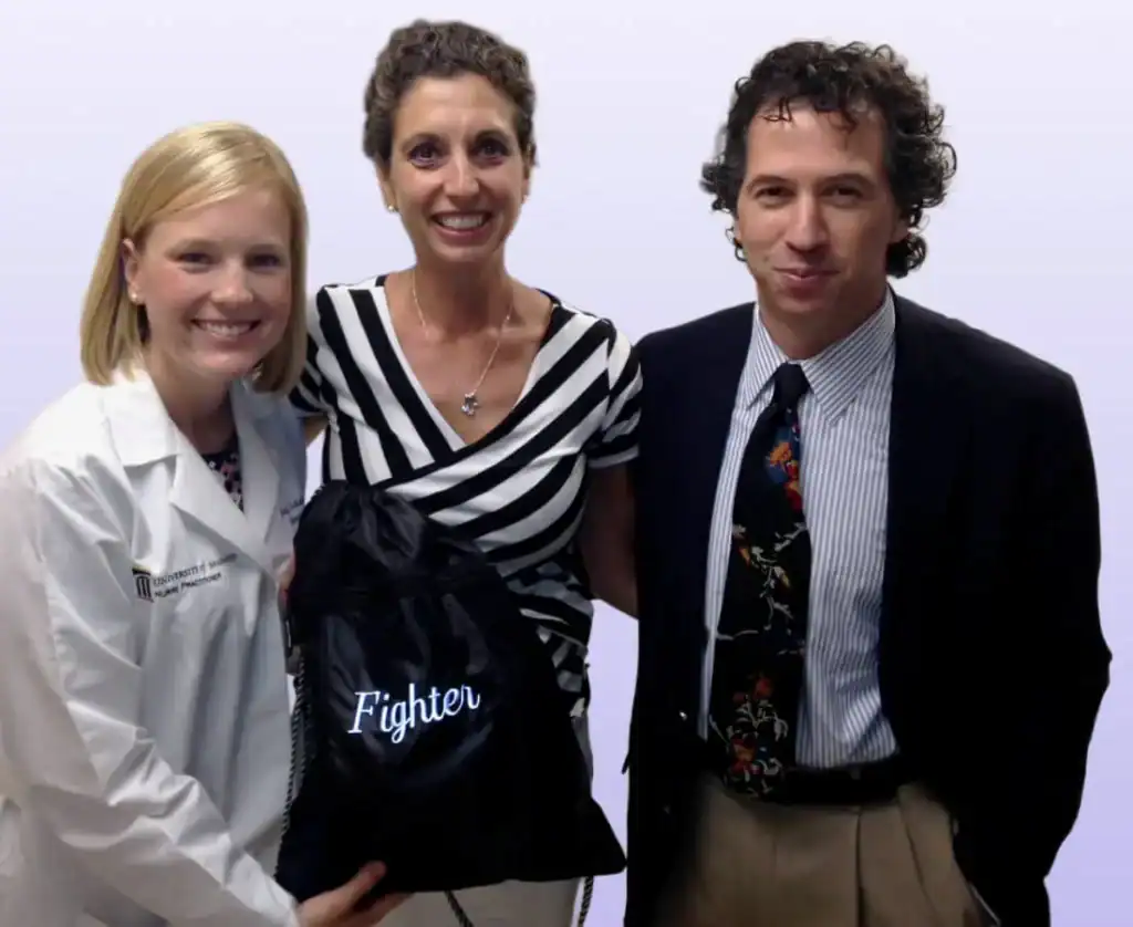 Group of three people